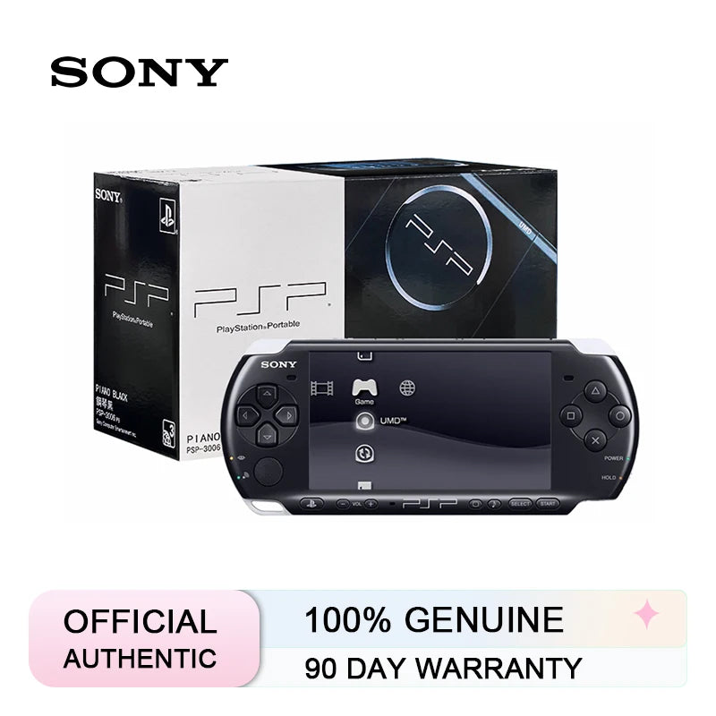 PSP 3000 Handheld Game Console – Refurbished With 20 Games