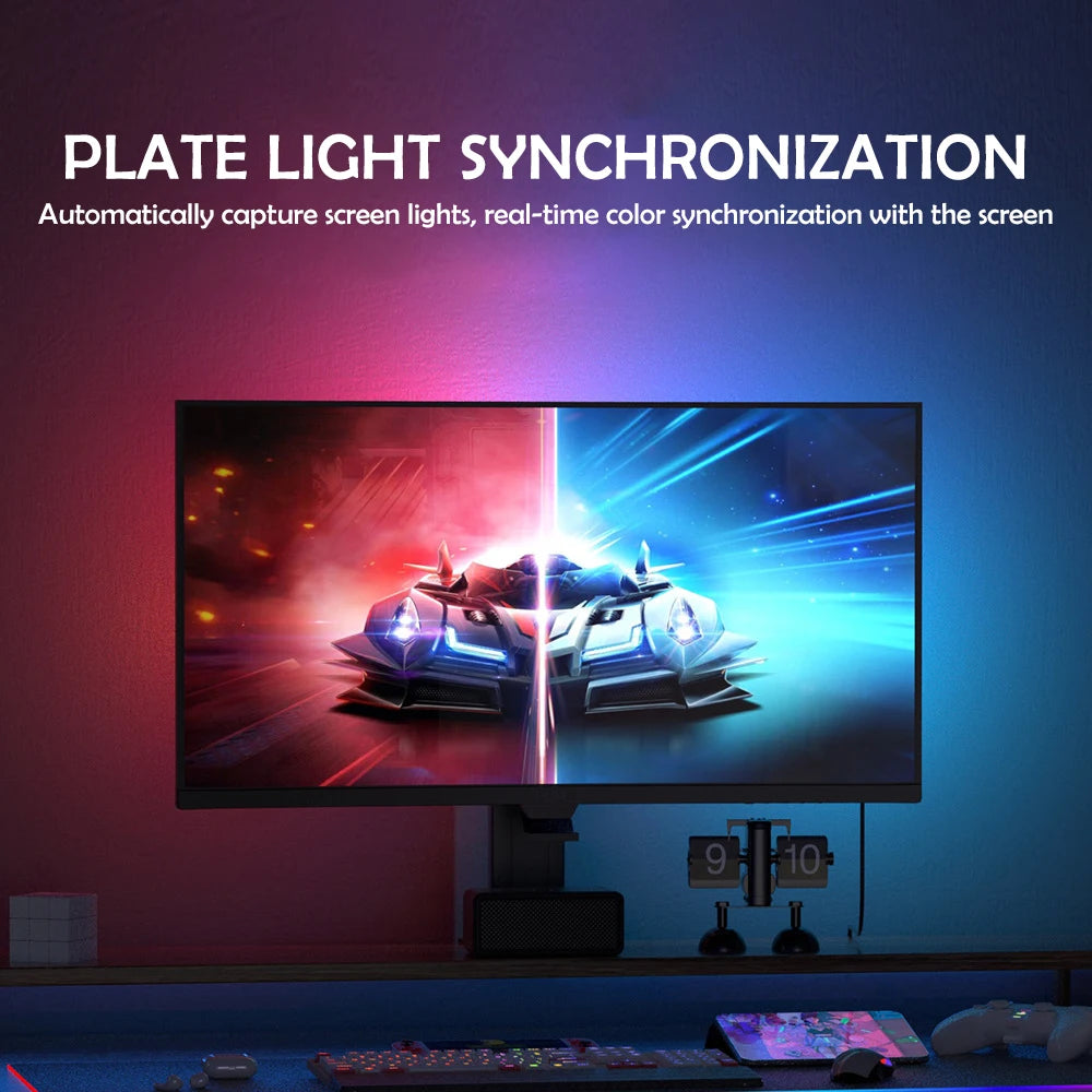 RGB Monitor Backlight Strip – Screen Sync & Music Mode