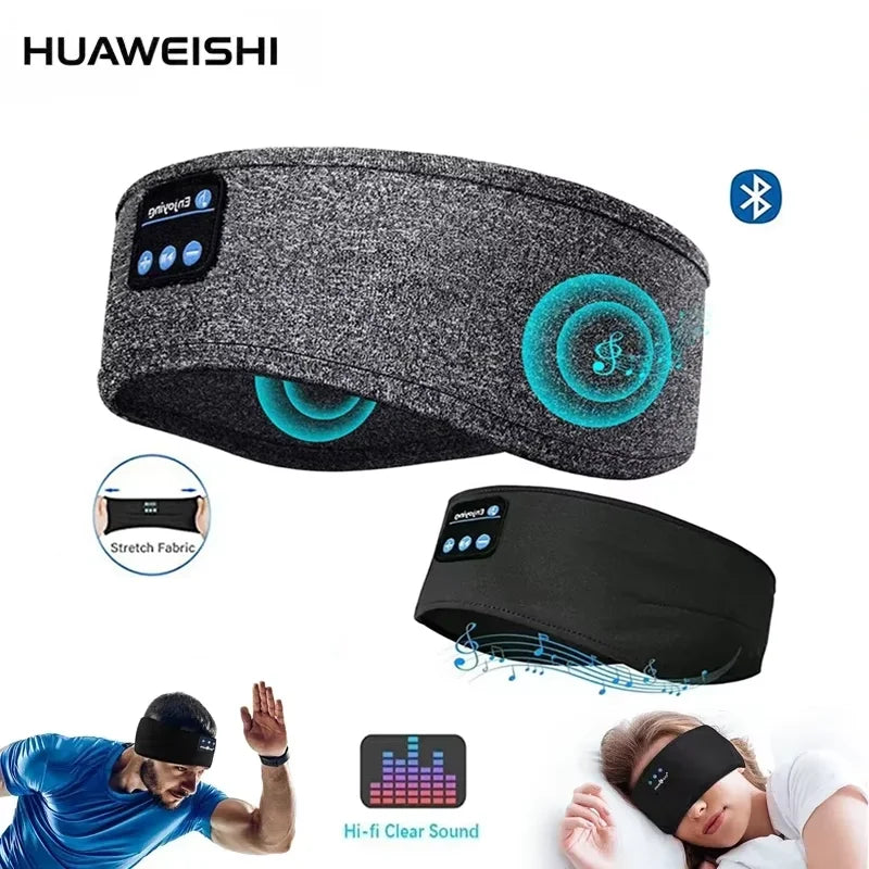 Bluetooth Sleep Headphones Headband With Music Eye Mask