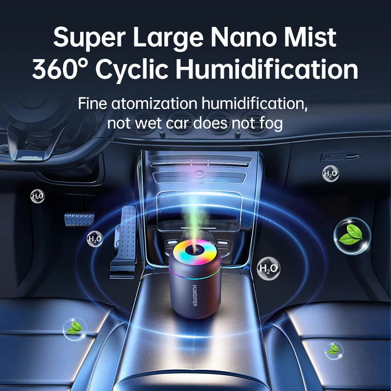 Mini USB Air Humidifier Aroma Diffuser For Home Or Car