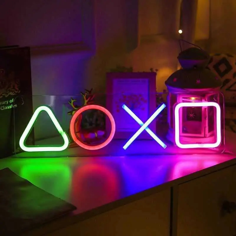 Custom LED Game Icon Neon Sign for Wall Decor