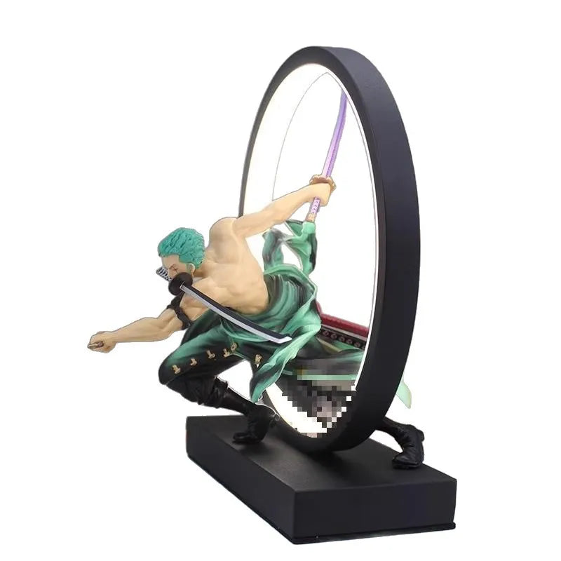 One Piece Zoro Anime Figure USB Rechargeable Night Lamp