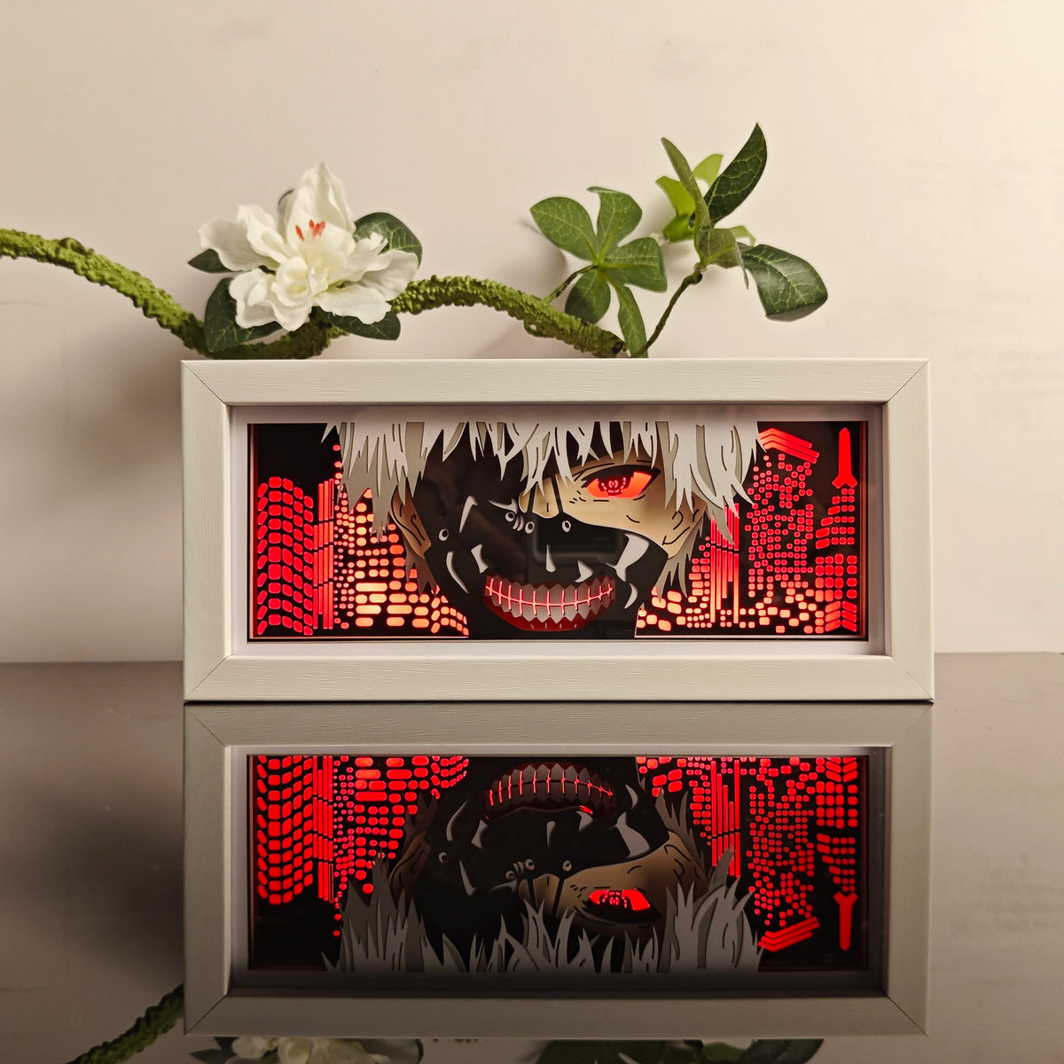 L-88 Color Anime Paper-Cut 3D LED Night Light With Remote Control