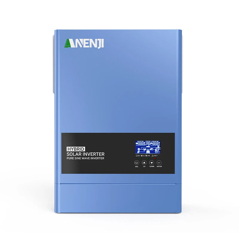 6200W-48V-WIFI Color 11KW 48V Hybrid Solar Inverter With Dual MPPT Controller