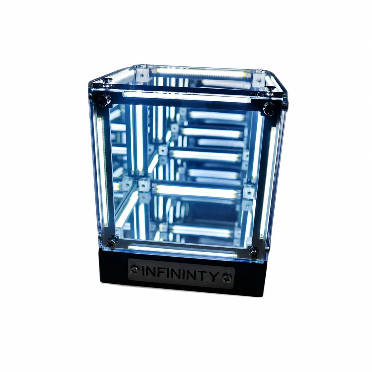 Hypercube LED Table Lamp Infinity Mirror Acrylic Decor