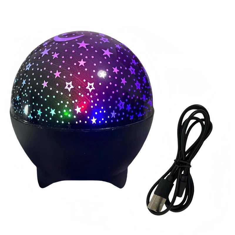 LED Starry Sky Night Light Projector – RGB USB Galaxy Lamp