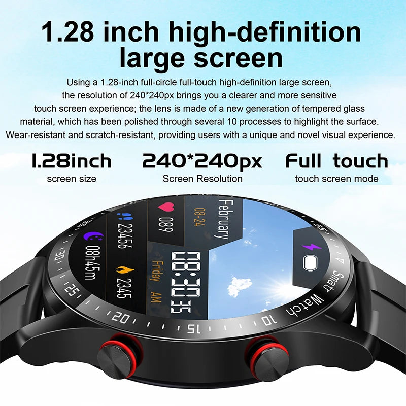 Men’s Bluetooth Calling Smartwatch With Heart Rate