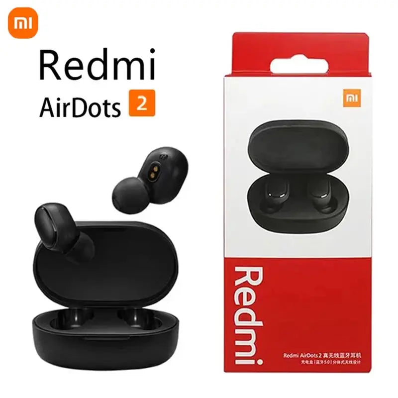 TWS Bluetooth Earbuds with Mic – Noise Cancelling