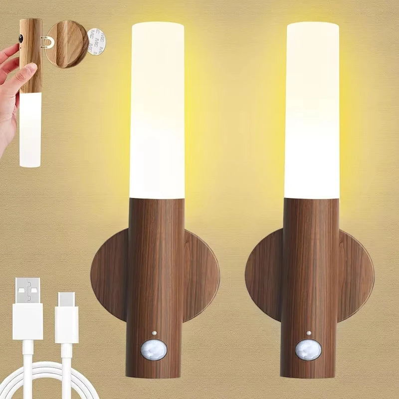 USB Rechargeable Motion Sensor LED Night Light