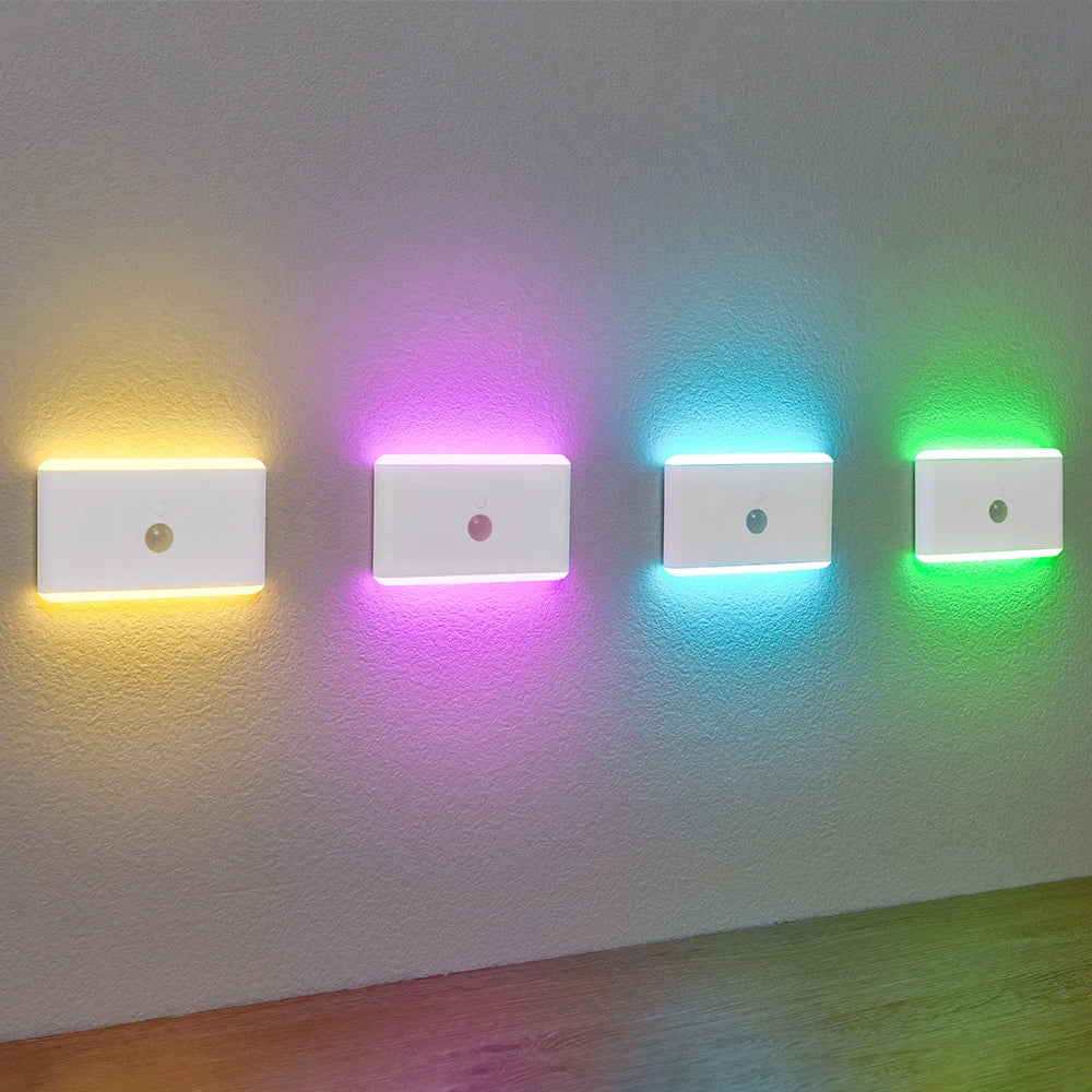 Magnetic LED Motion Sensor Night Light – USB Rechargeable