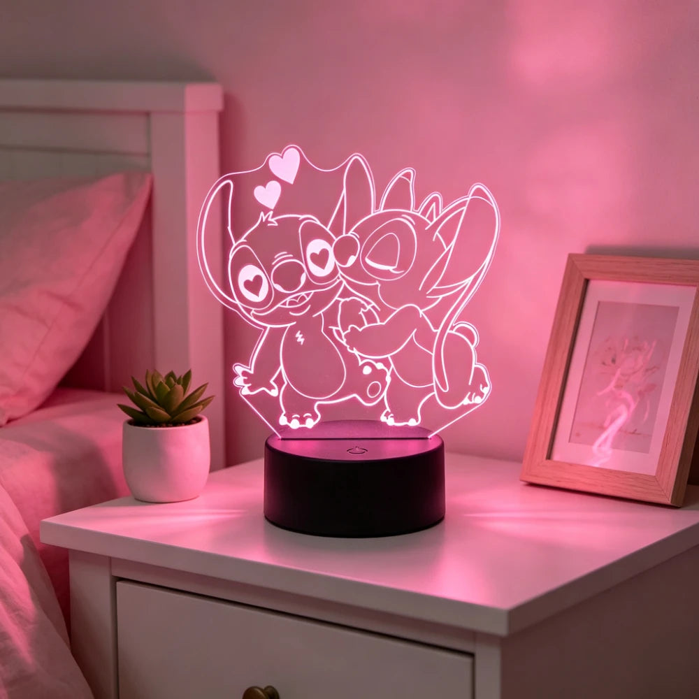3D Illusion Stitch LED Night Light – 7/16 Color Touch