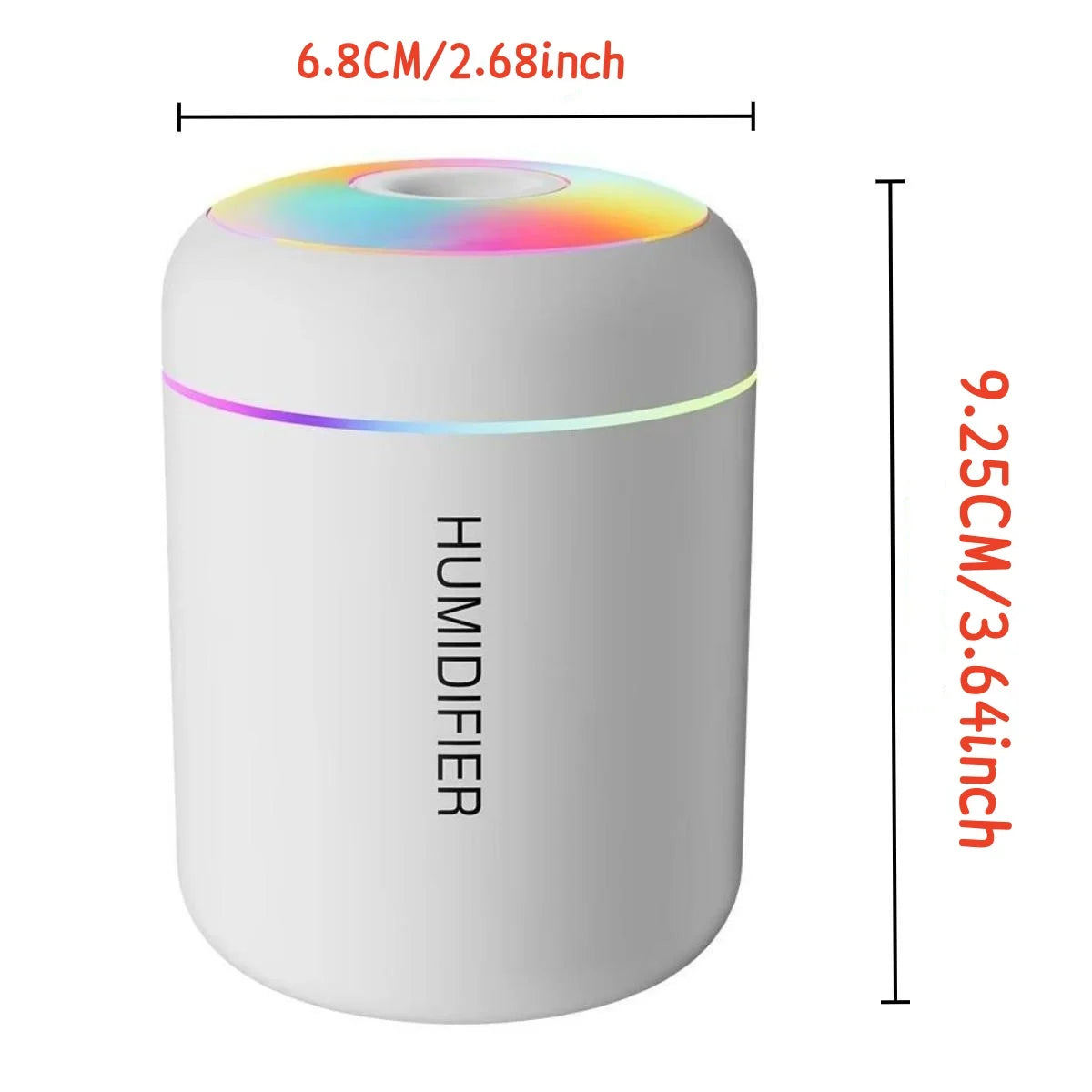 Mini USB Air Humidifier Aroma Diffuser For Home Or Car
