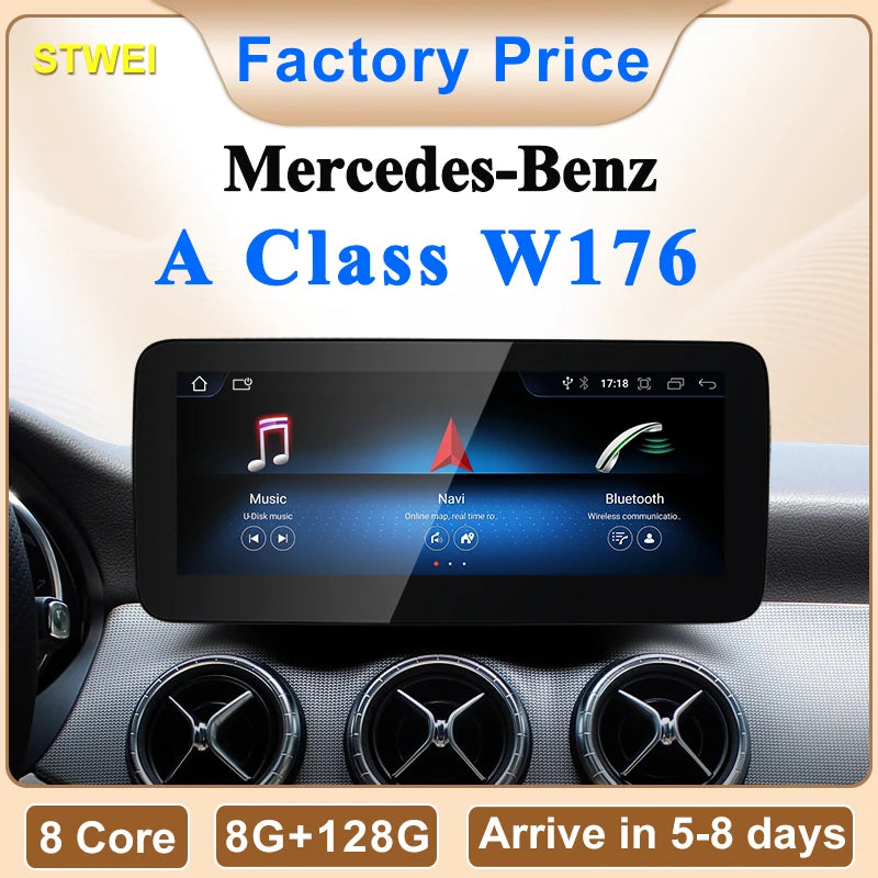 Android Car Multimedia Screen For Mercedes A-Class W176
