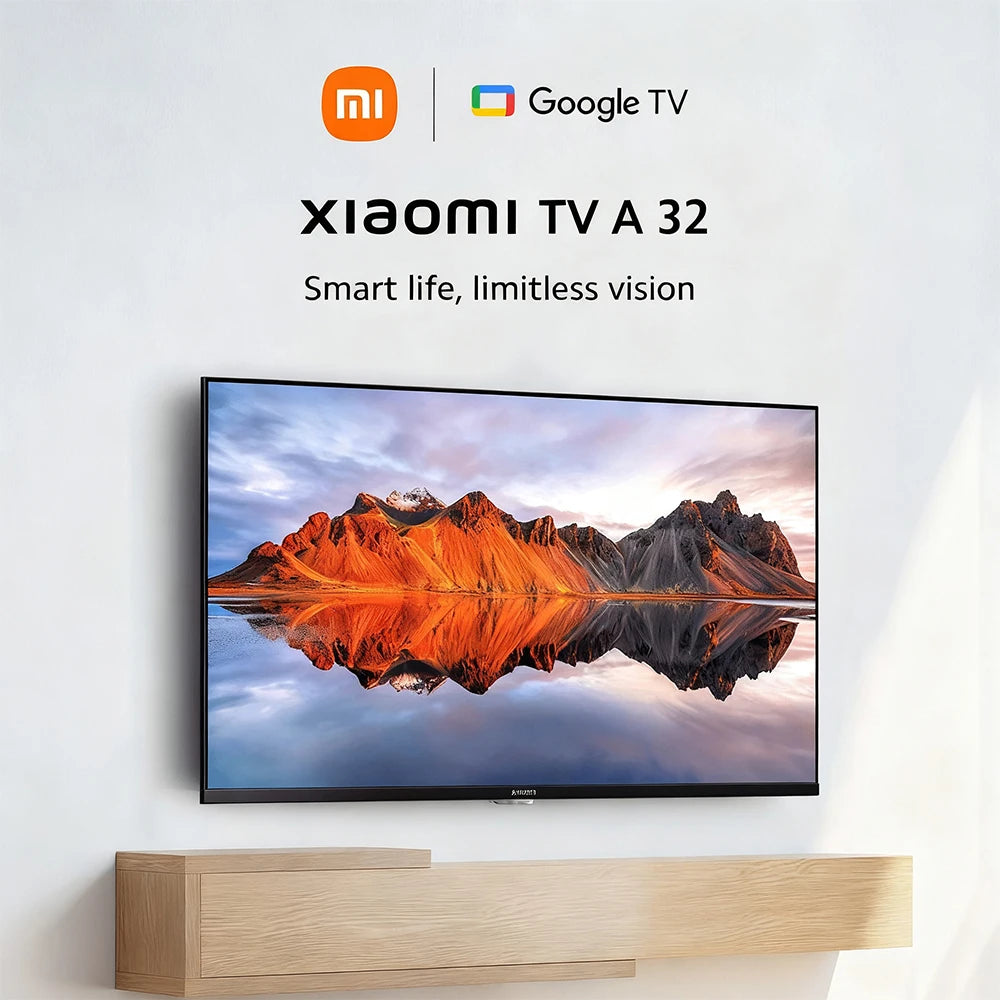 32" HD Smart Google TV – Compact With Dolby Audio