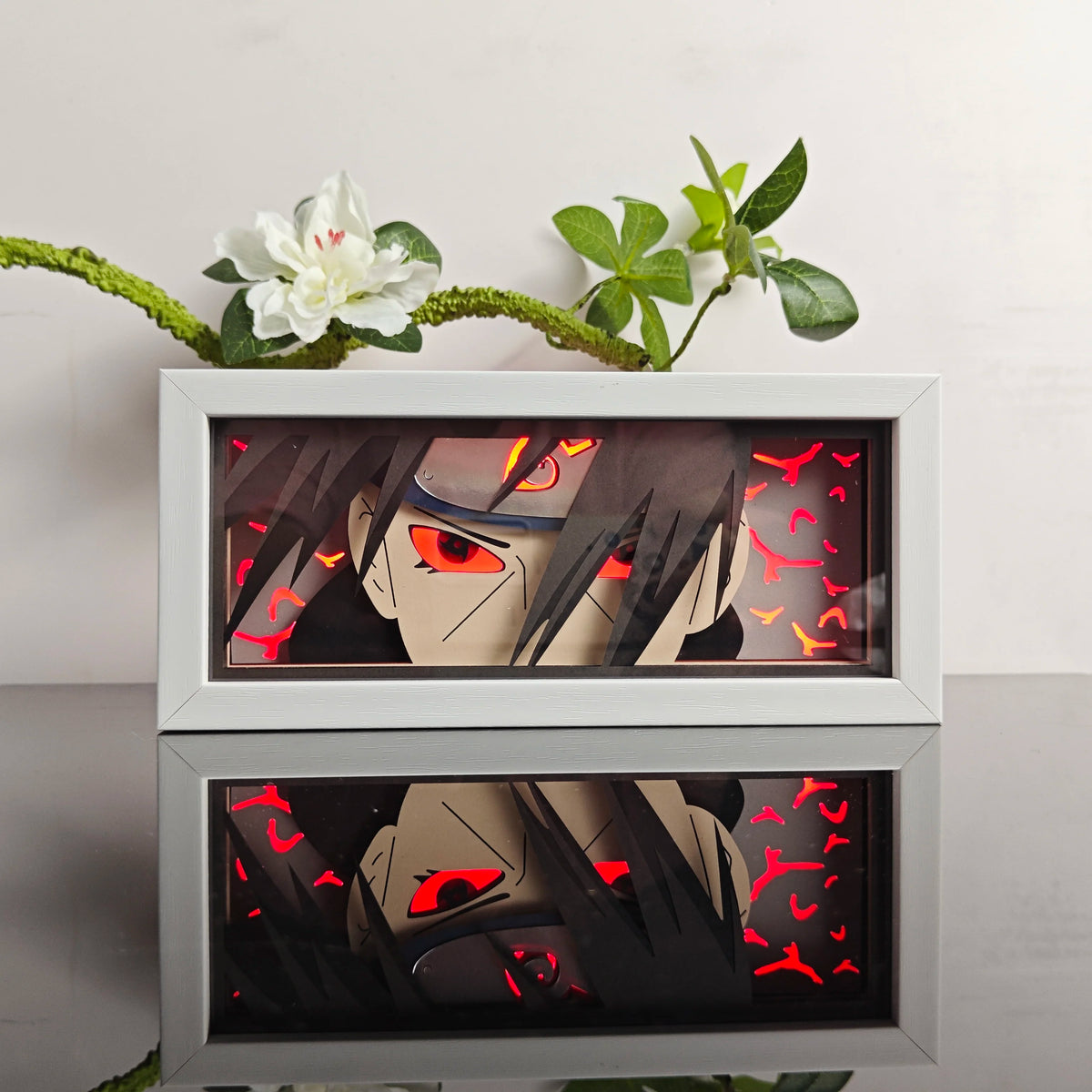 L-87 Color Anime Paper-Cut 3D LED Night Light With Remote Control