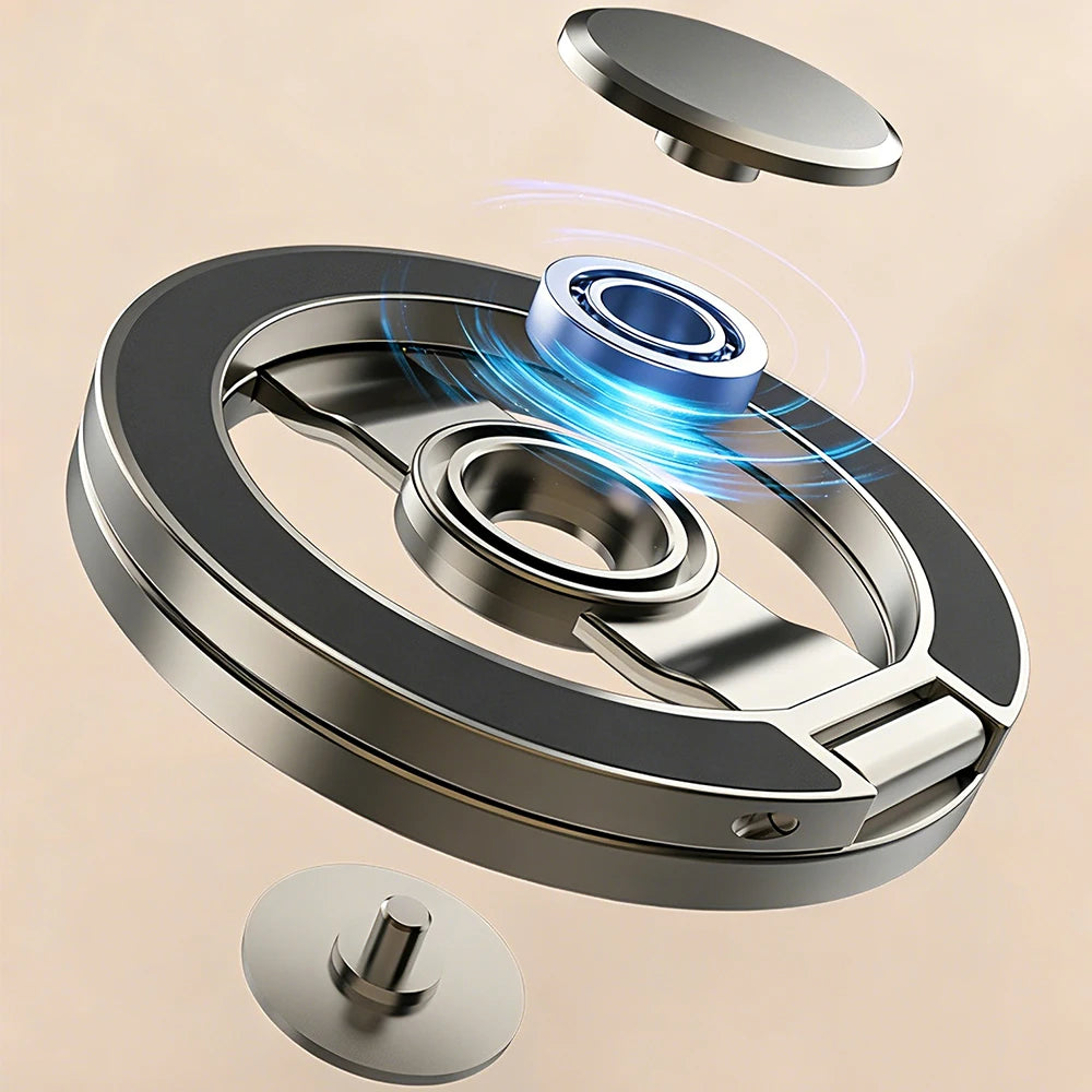 Magnetic Ring Phone Holder – 360° Rotating Ultra-Thin Stand