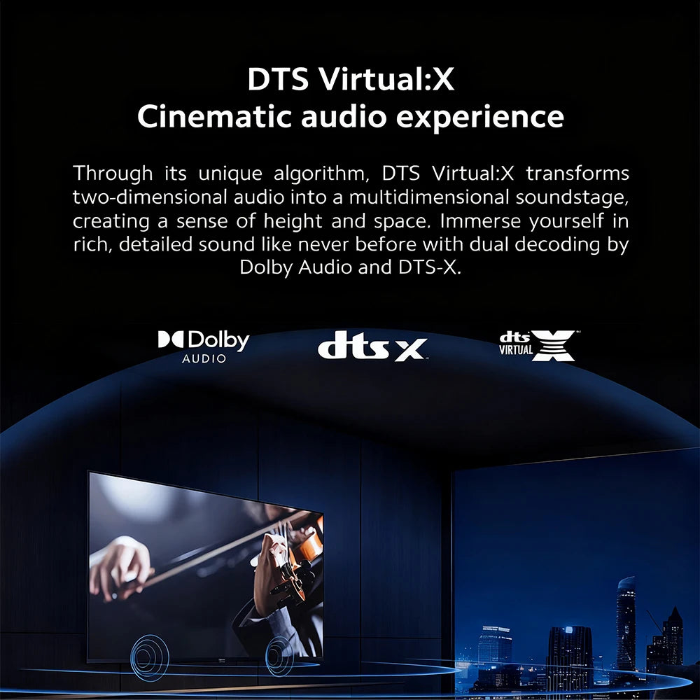32" HD Smart Google TV – Compact With Dolby Audio