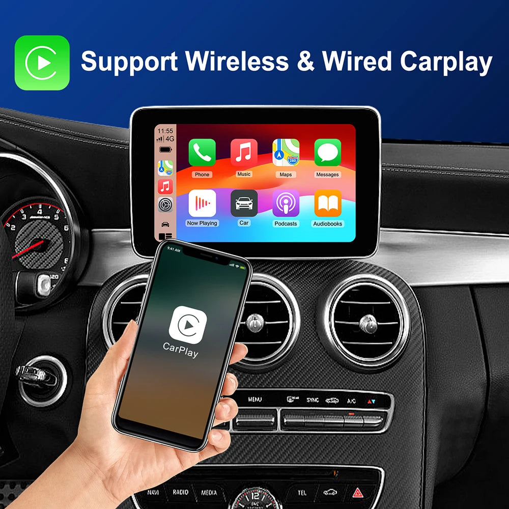 Wireless CarPlay Android Auto Upgrade Kit For Mercedes
