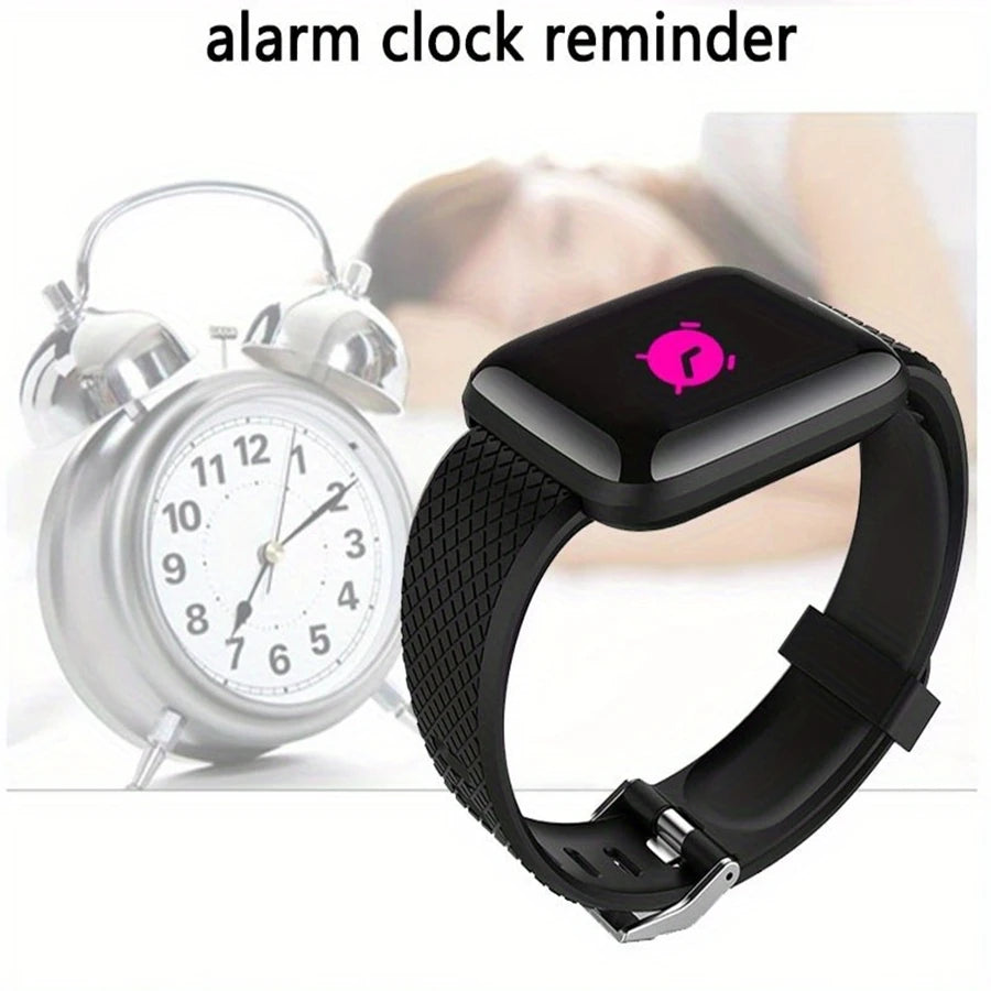 Unisex Fitness Smart Watch – Heart Rate & Message Alerts