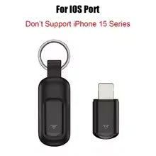 For ios Black Color Type-C Smartphone Infrared Remote Adapter with App Control