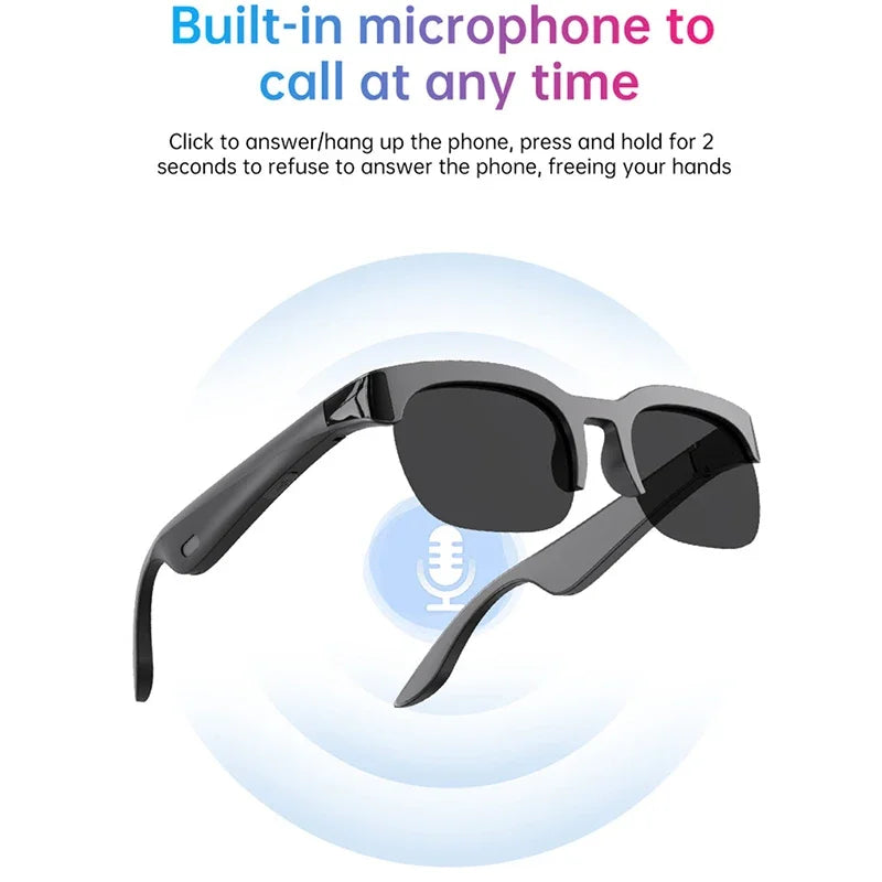 AI Smart Glasses With Bluetooth Audio And Translation