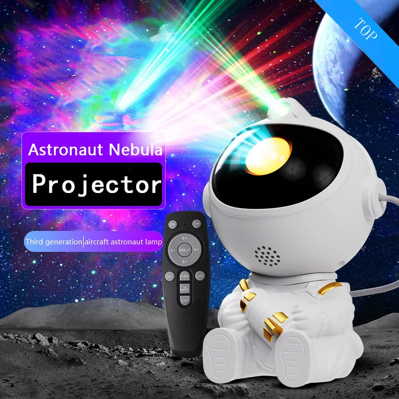 Astronaut Galaxy Projector Night Light For Kids Bedrooms