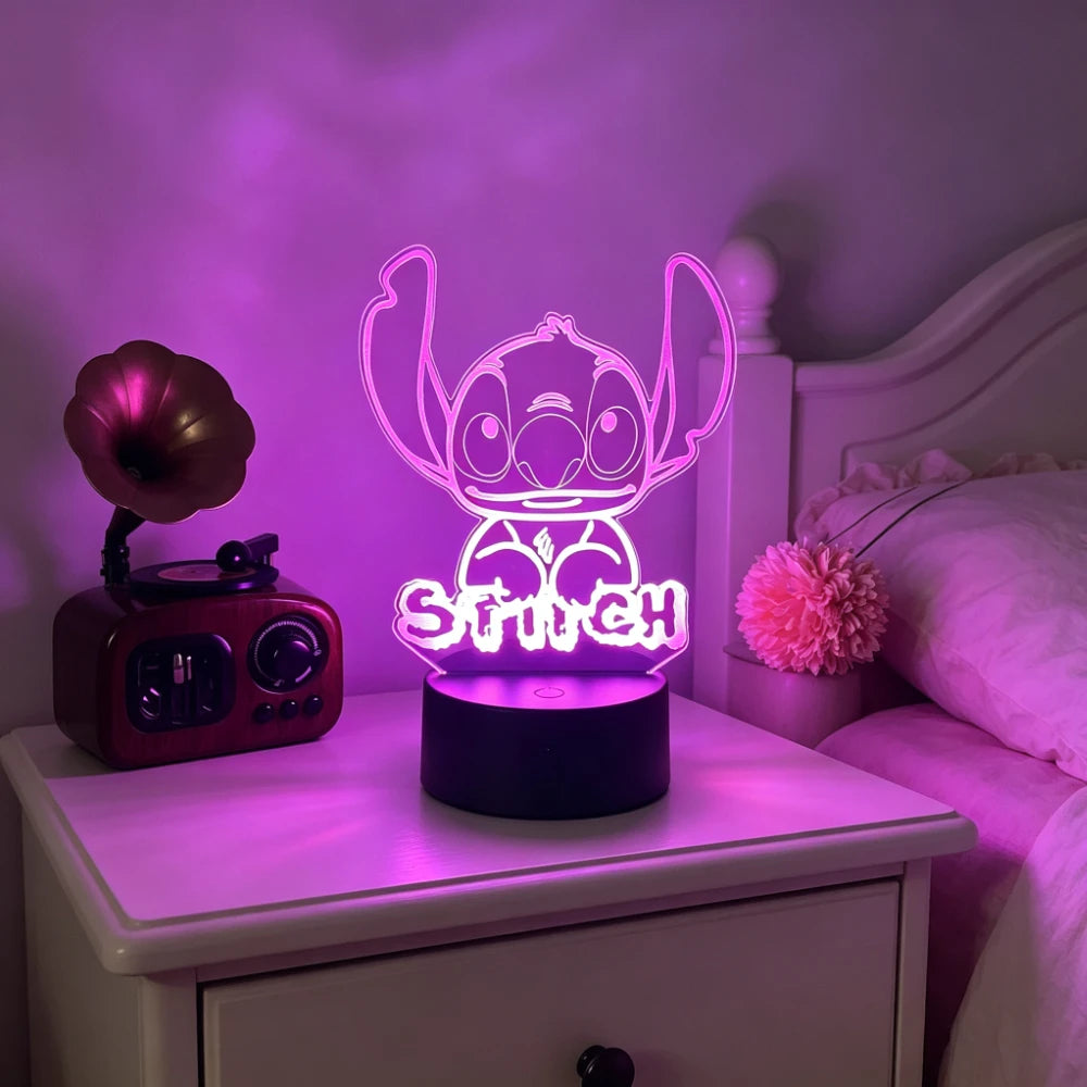 3D Illusion Stitch LED Night Light – 7/16 Color Touch