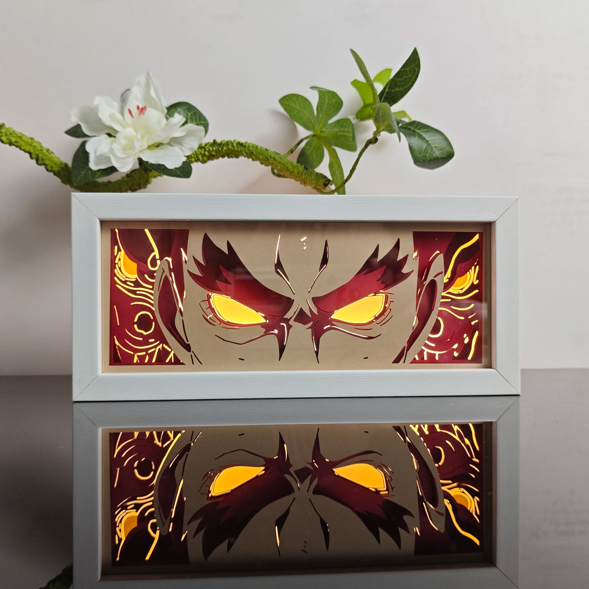 L-78 Color Anime Paper-Cut 3D LED Night Light With Remote Control