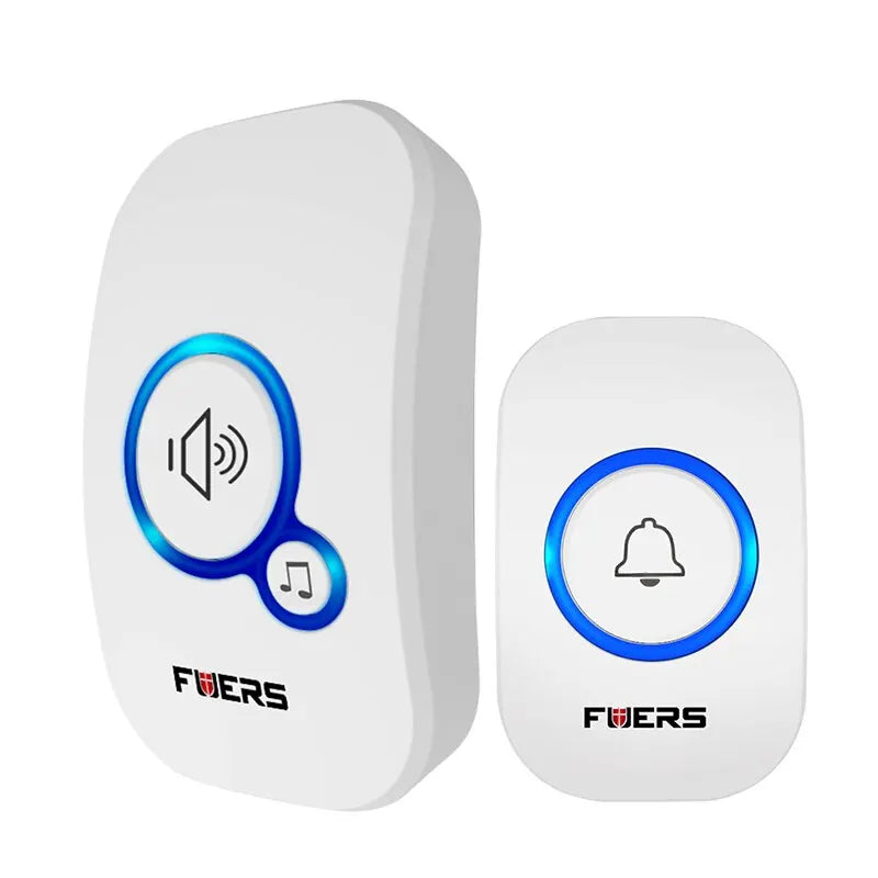 Wireless Doorbell Chime – Waterproof, 32 Melodies & Alarm