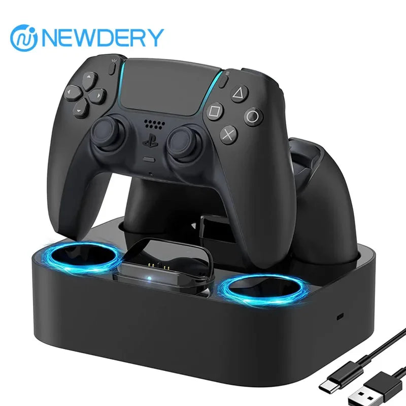 PS5 Controller Charging Station Dock – Fast Dual Charging