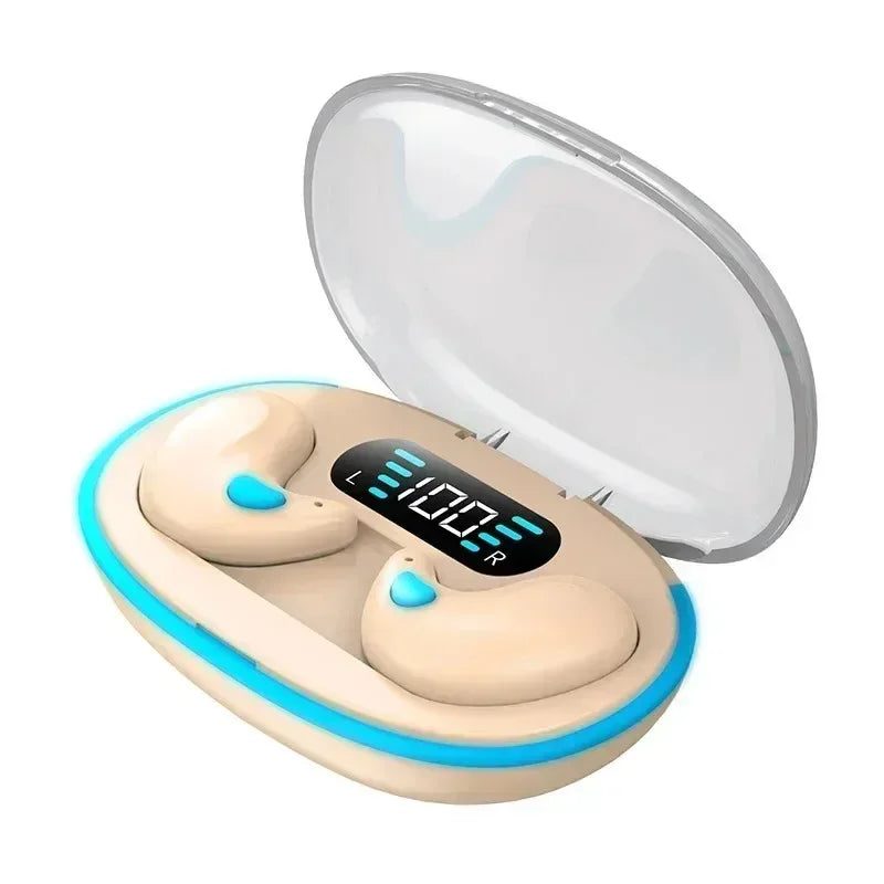 Skin Color Bluetooth 5.3 TWS In‑Ear Earbuds With Charging Case