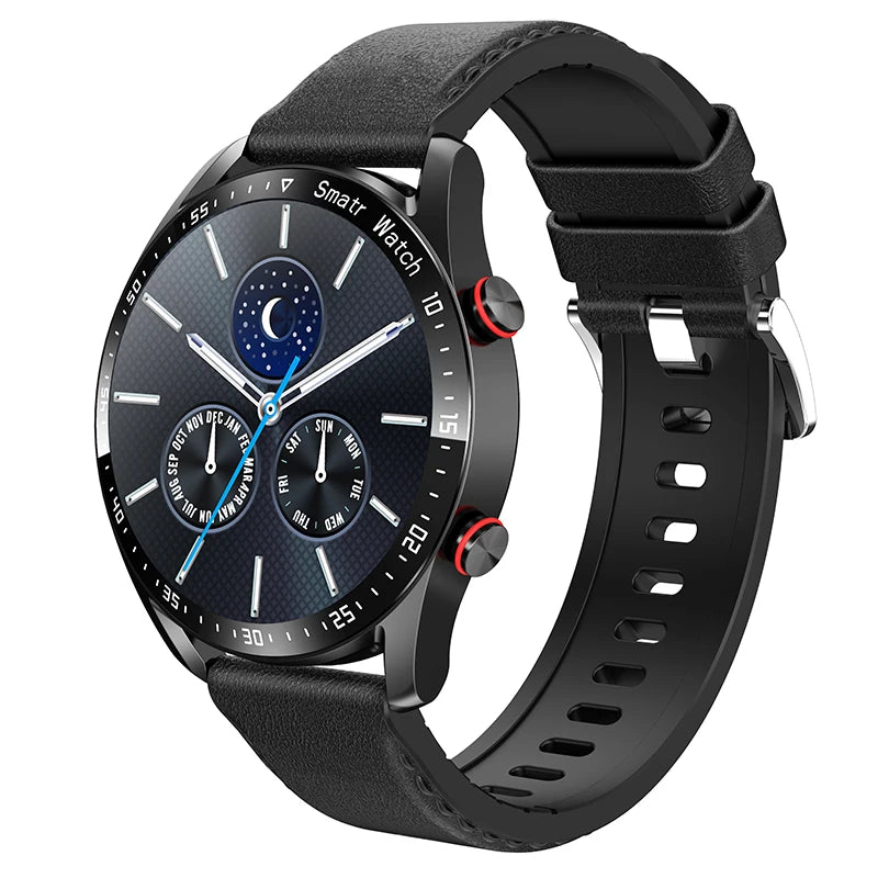 belt black Color Men’s Bluetooth Calling Smartwatch With Heart Rate