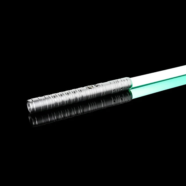 Type 1 Silver RGB Color Metal RGB Lightsaber Toy – 14-Color Sound FX Sword