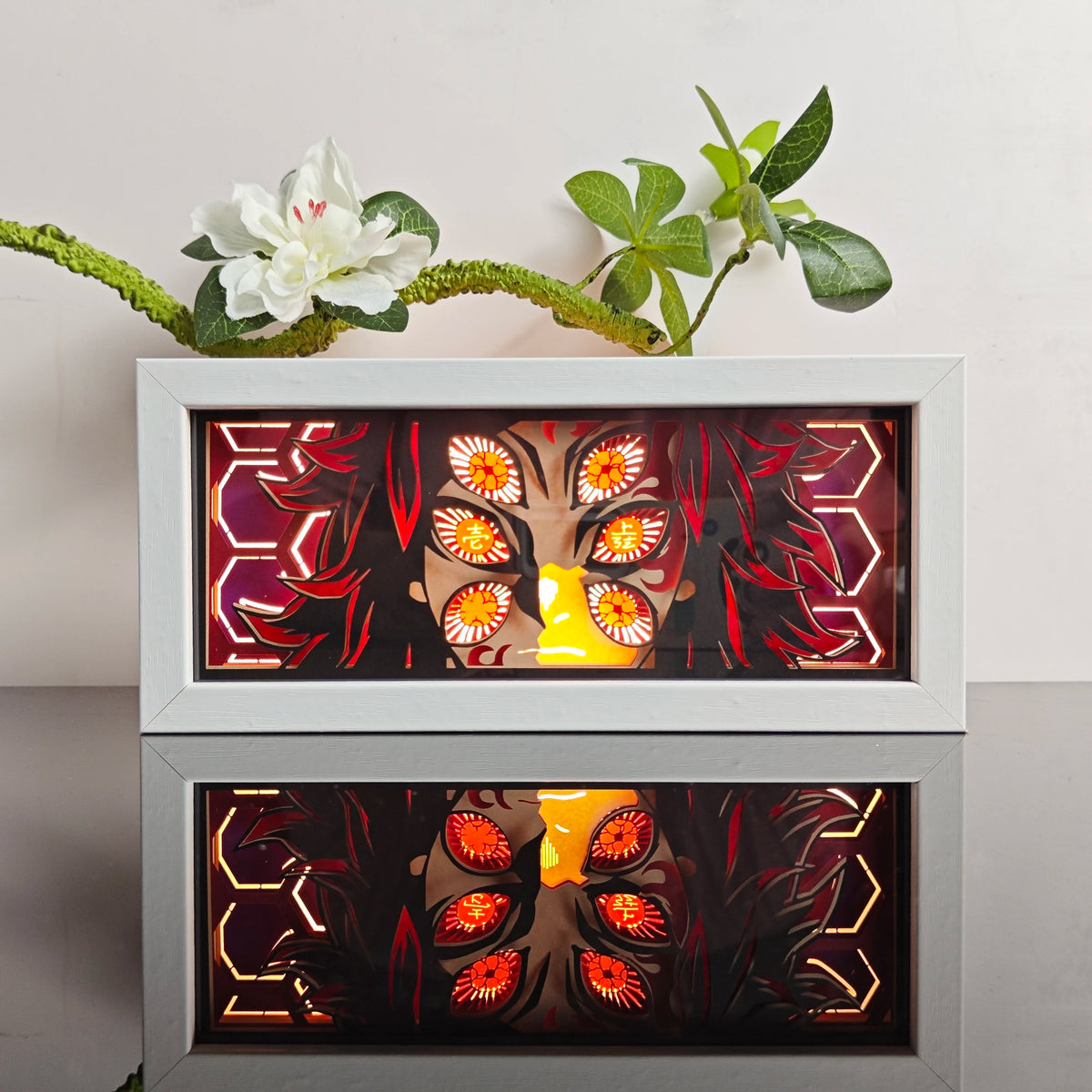 L-81 Color Anime Paper-Cut 3D LED Night Light With Remote Control