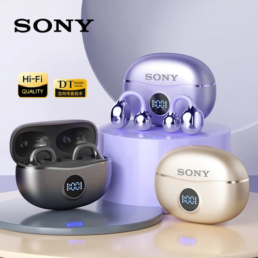 Ear Clip Wireless Bluetooth Headphones With Mic HIFI