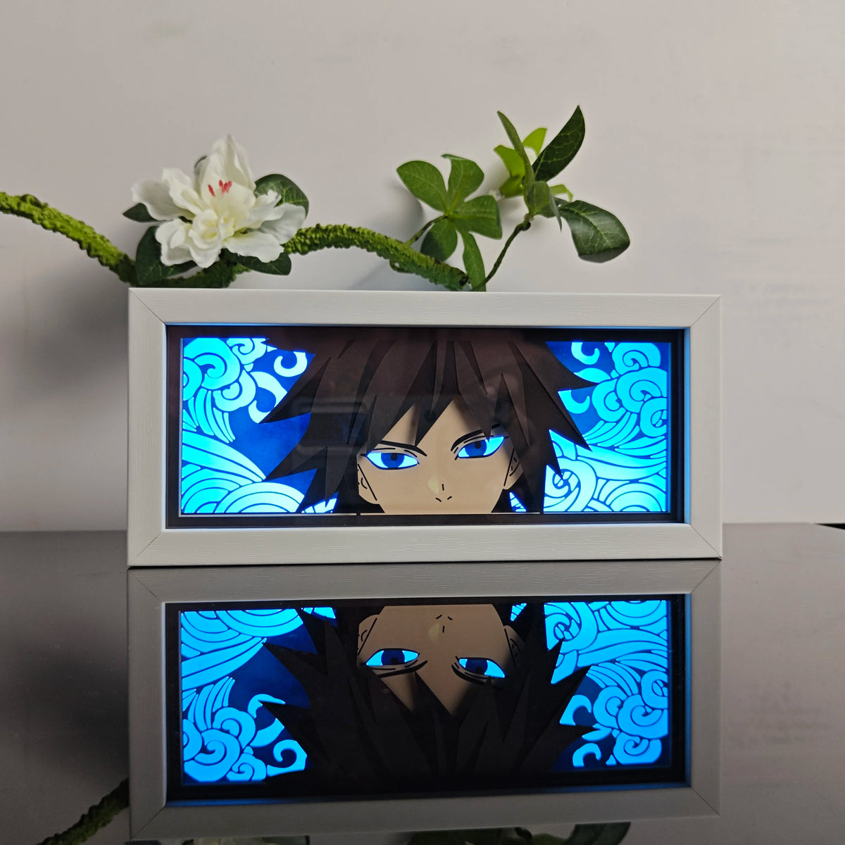 L-90 Color Anime Paper-Cut 3D LED Night Light With Remote Control