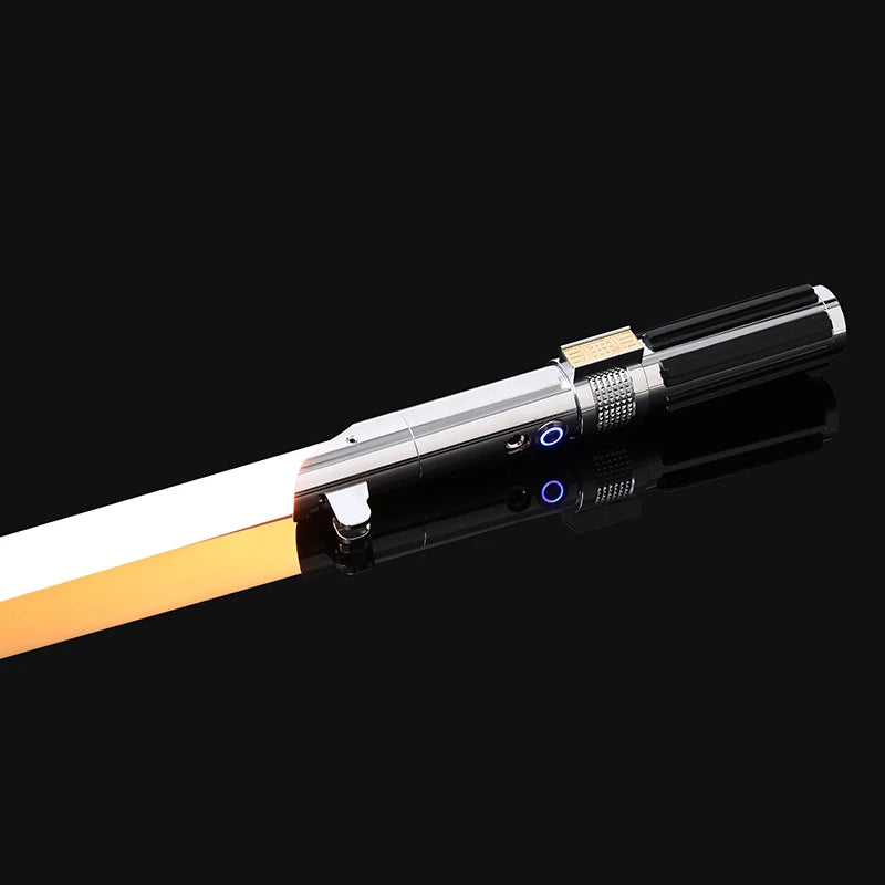 Metal RGB Lightsaber Toy – 14-Color Sound FX Sword