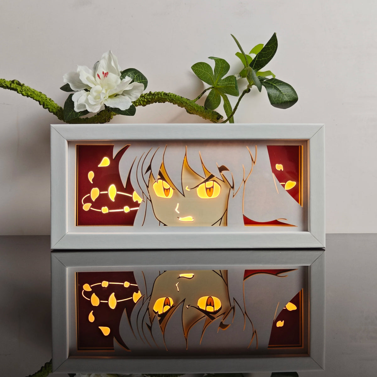 L-72 Color Anime Paper-Cut 3D LED Night Light With Remote Control