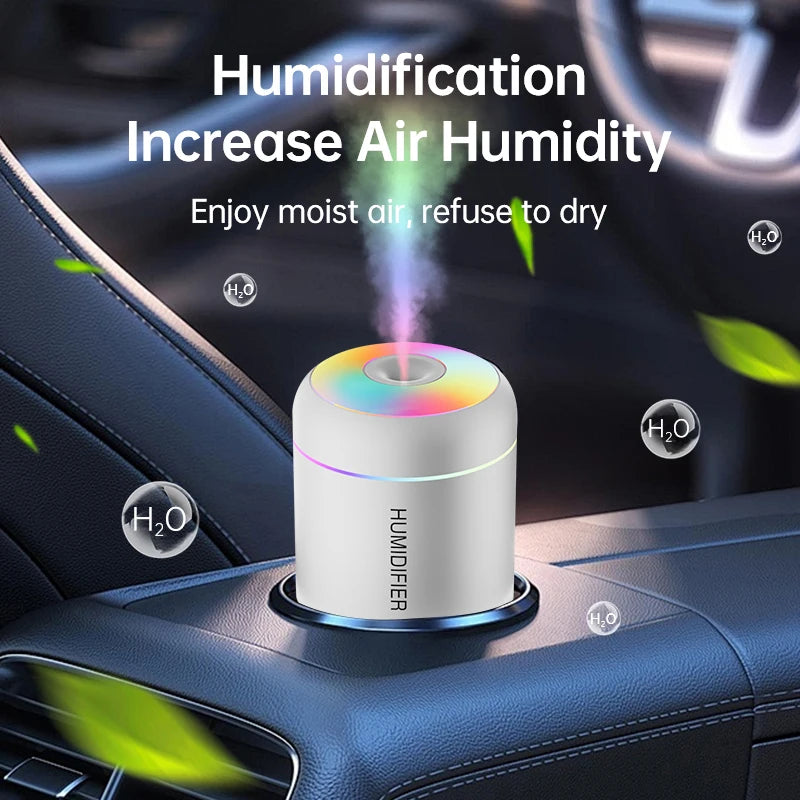 Mini USB Air Humidifier Aroma Diffuser For Home Or Car