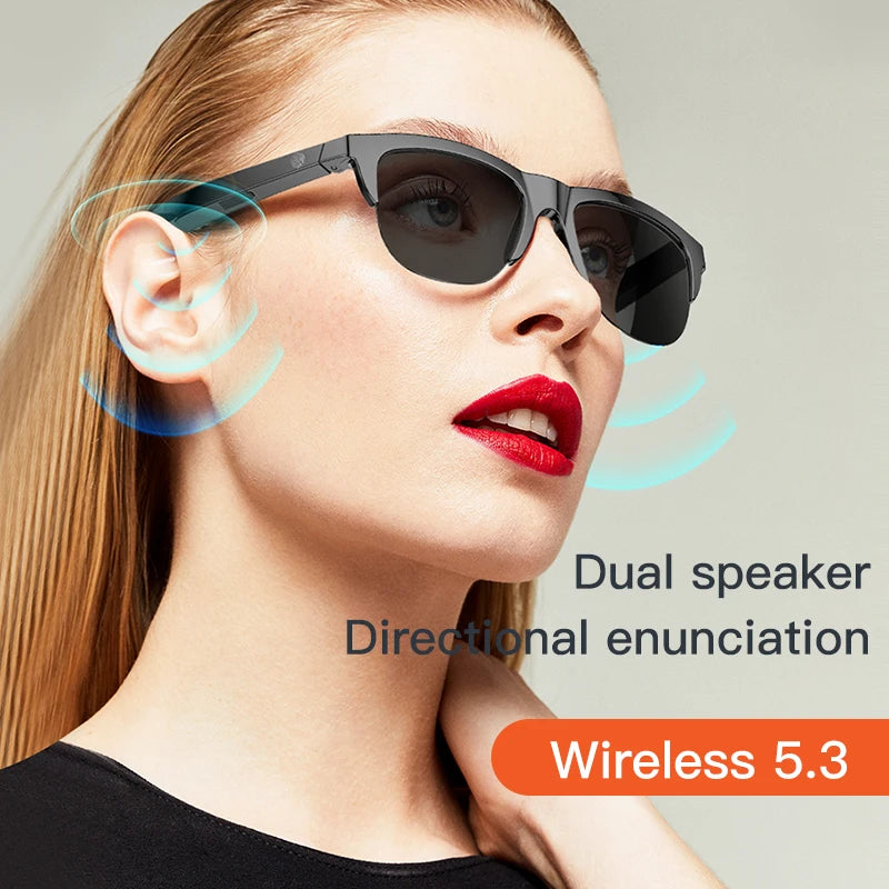 Bluetooth Audio Sunglasses With Calls & UV Protection
