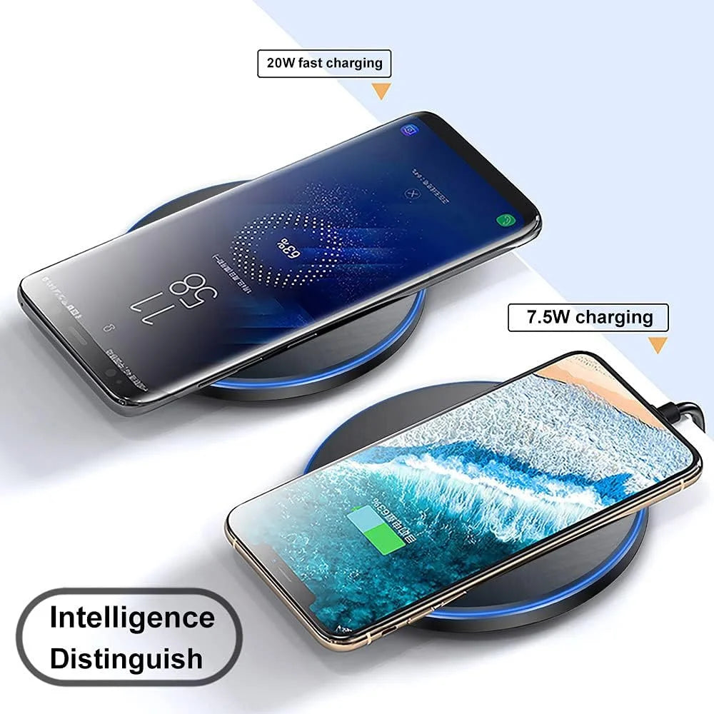 30W Wireless Charging Pad – Slim Fast Charge Dock