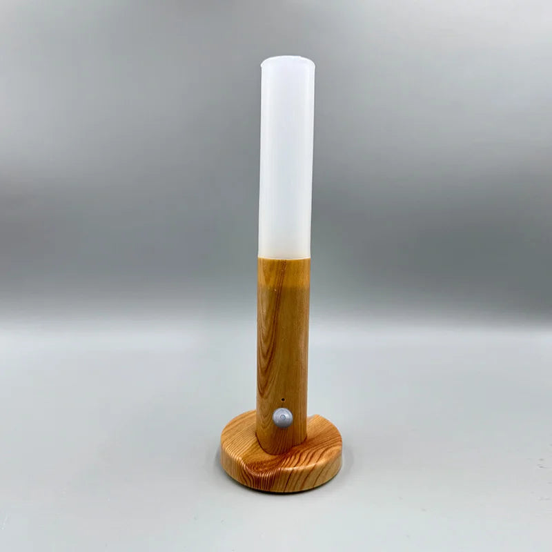 Ash Wood Color USB Rechargeable Motion Sensor LED Night Light