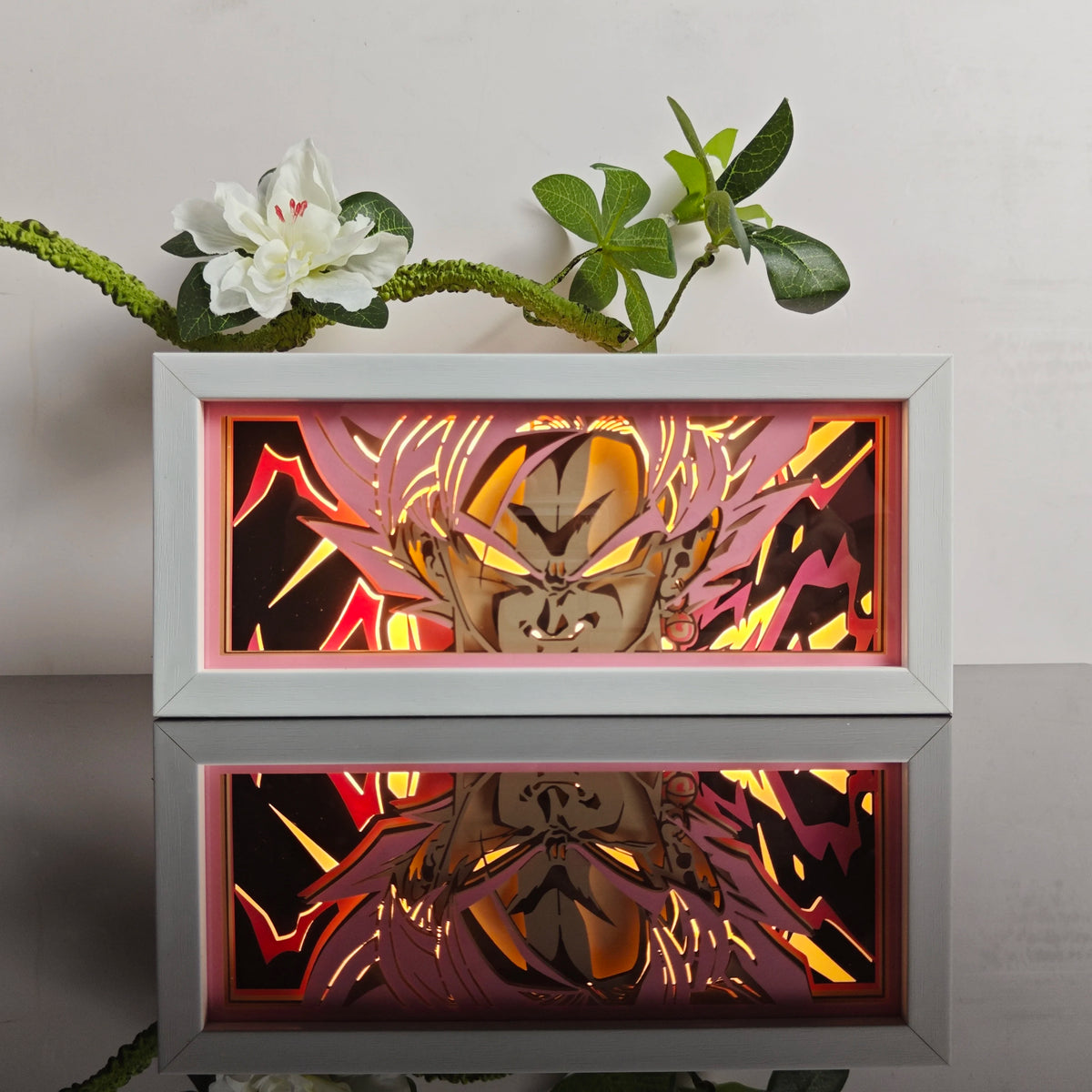 L-80 Color Anime Paper-Cut 3D LED Night Light With Remote Control