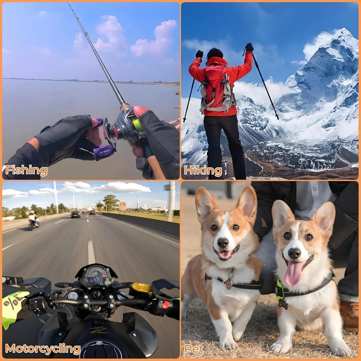Adjustable Chest Mount Harness For Action Cameras & Phones