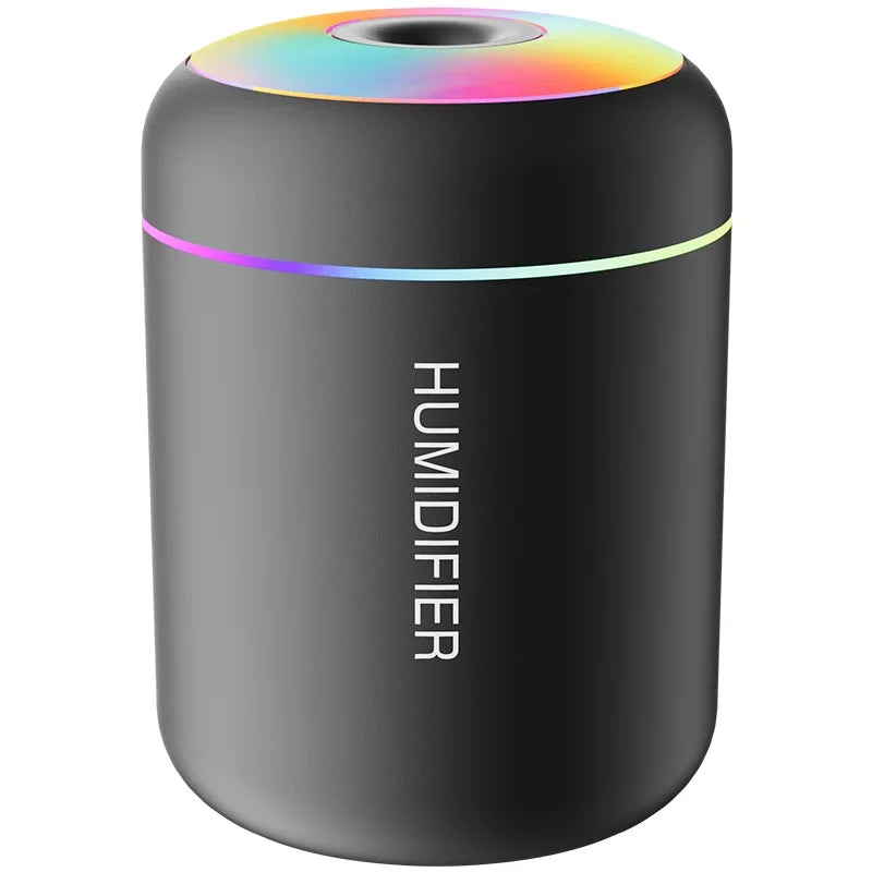 black Color Mini USB Air Humidifier Aroma Diffuser For Home Or Car