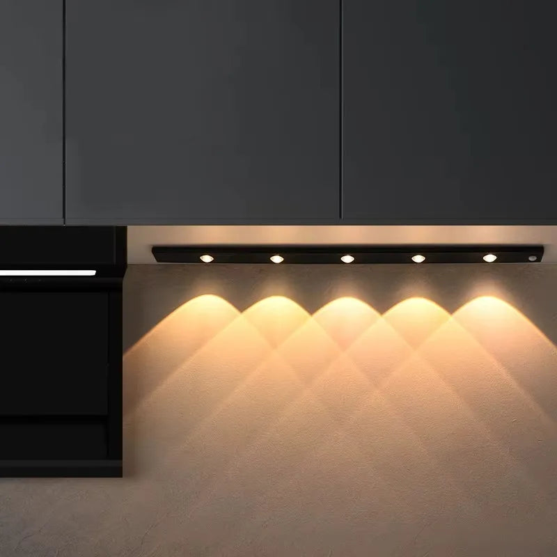 Ultra-Thin Motion Sensor Cabinet Light – 3-Color Dimmable