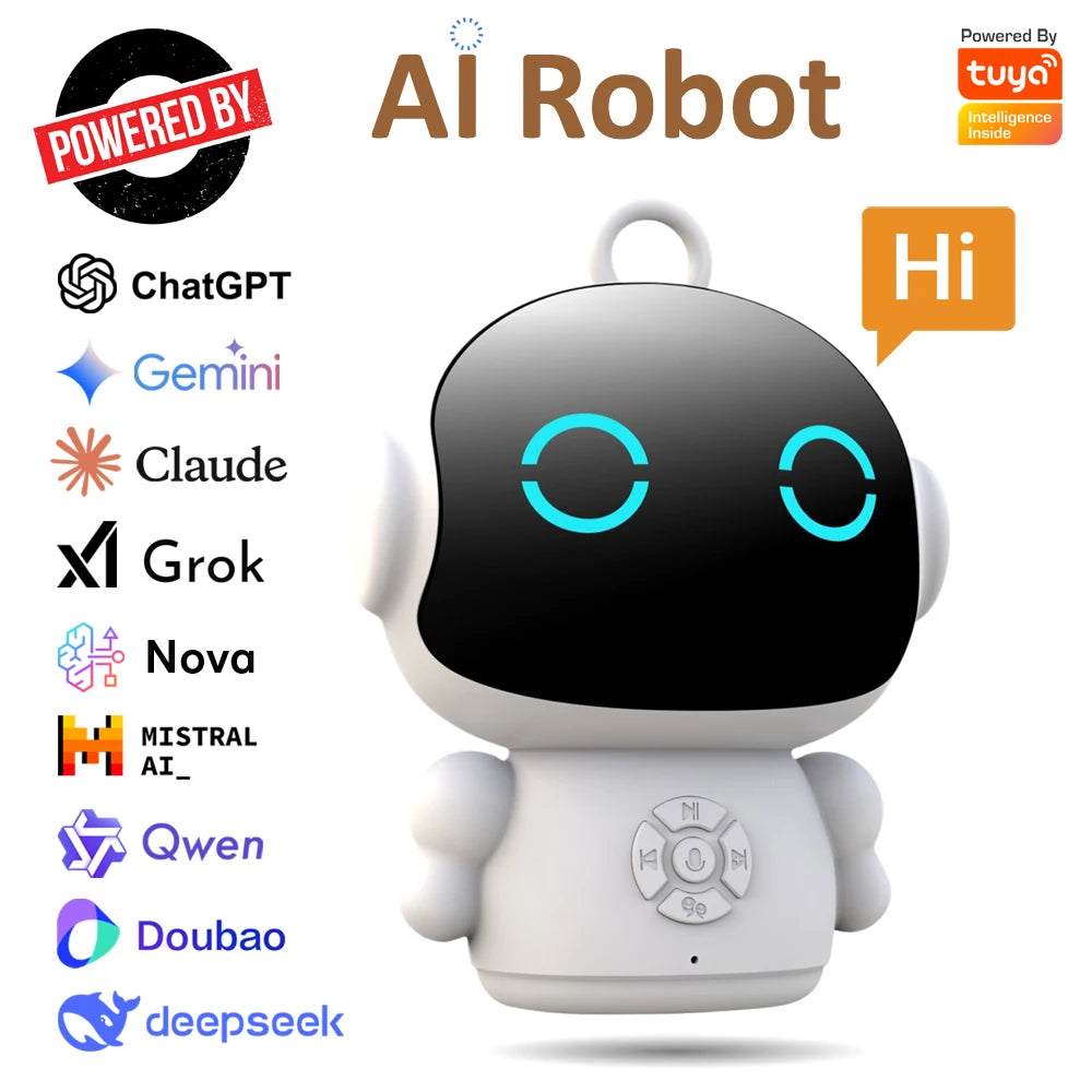 WiFi AI Learning Robot Toy – Voice Interactive Tutor