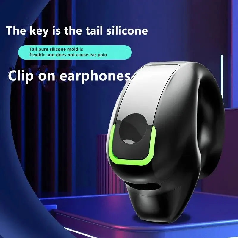 Bluetooth Ear Hook Headset – Mono, IPX5, Long Standby