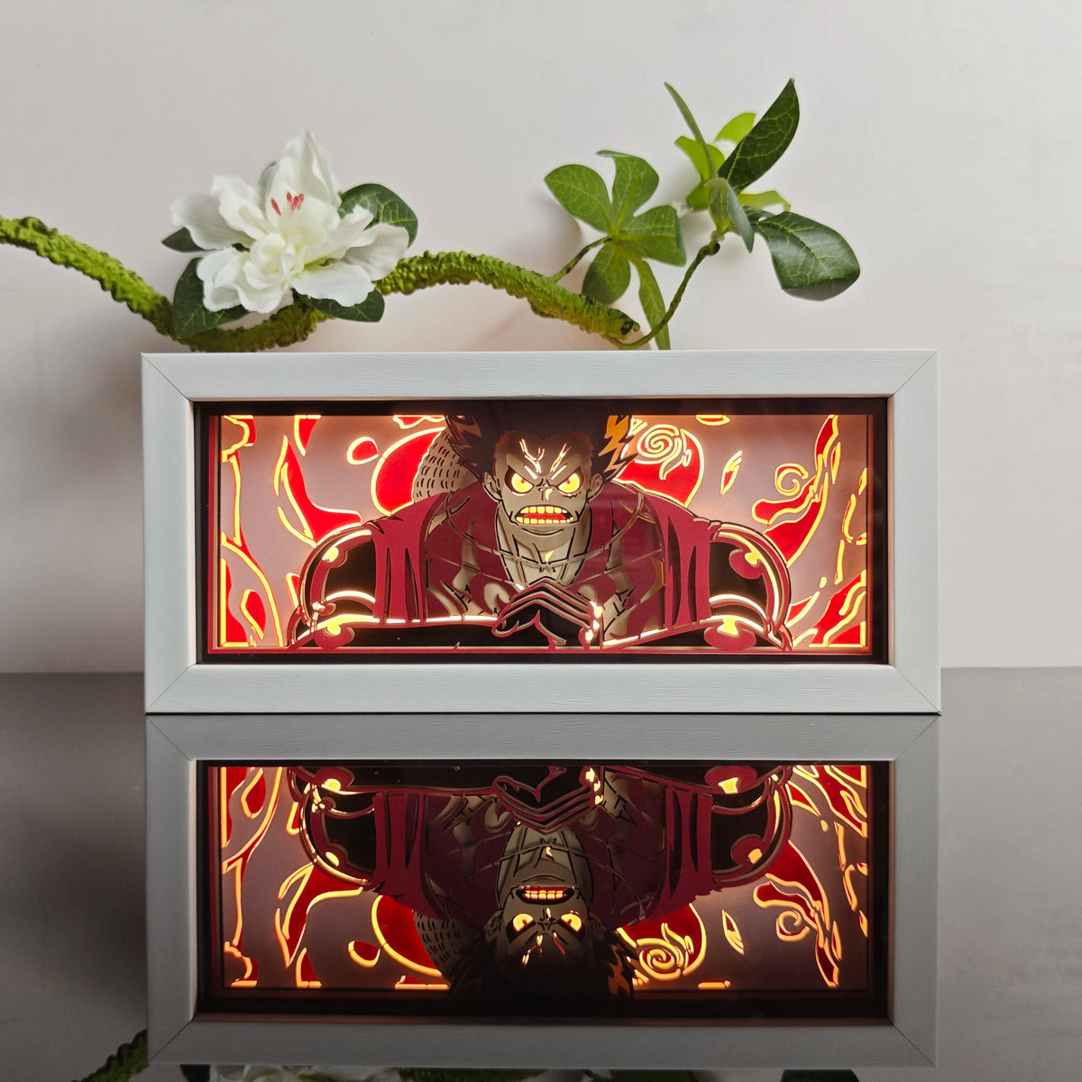 L-73 Color Anime Paper-Cut 3D LED Night Light With Remote Control