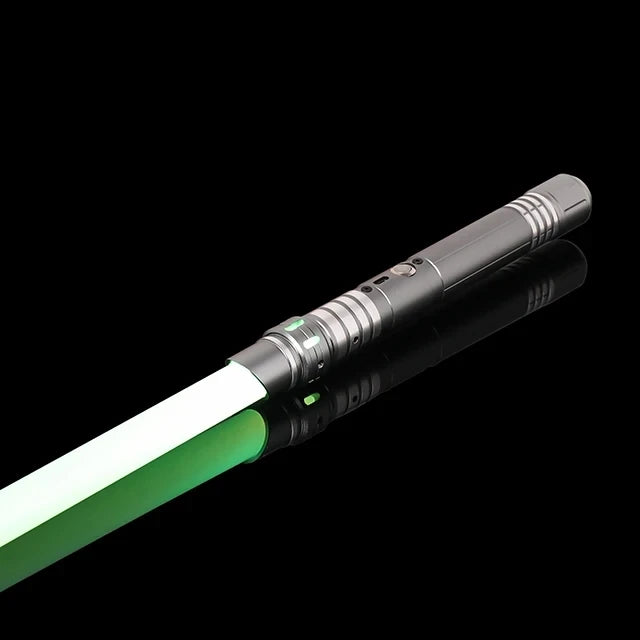 Type 7 Silver RGB Color Metal RGB Lightsaber Toy – 14-Color Sound FX Sword